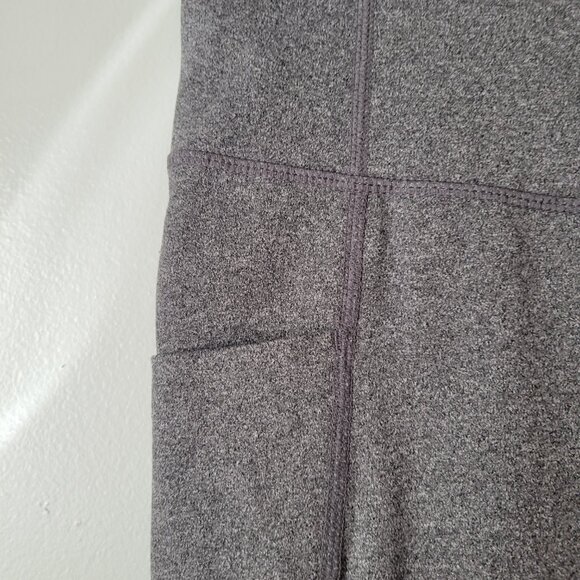 Member's Mark Grey Leggings Women's Large Everyday Stretch High-Rise Ankle NWT - Picture 3 of 4